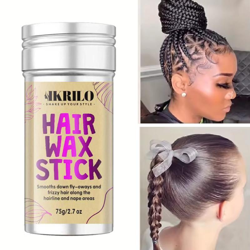 Premium Hair Wax Stick For Smooth Styling And Frizz Control With 75g For All Hair Types