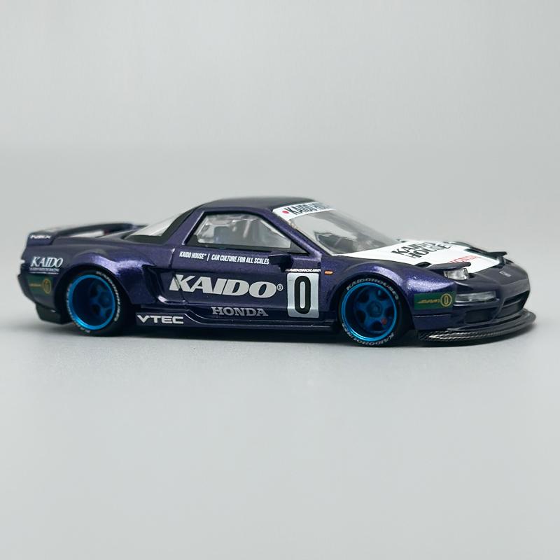 Kaido House 173 MINIGT Purple Honda NSX Kaido Racing V2 alloy car model