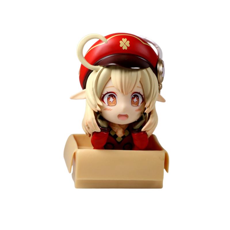 Impact Genshin Klee Hutao Pvc Figure Model Display Toy Collection Home Car Decor