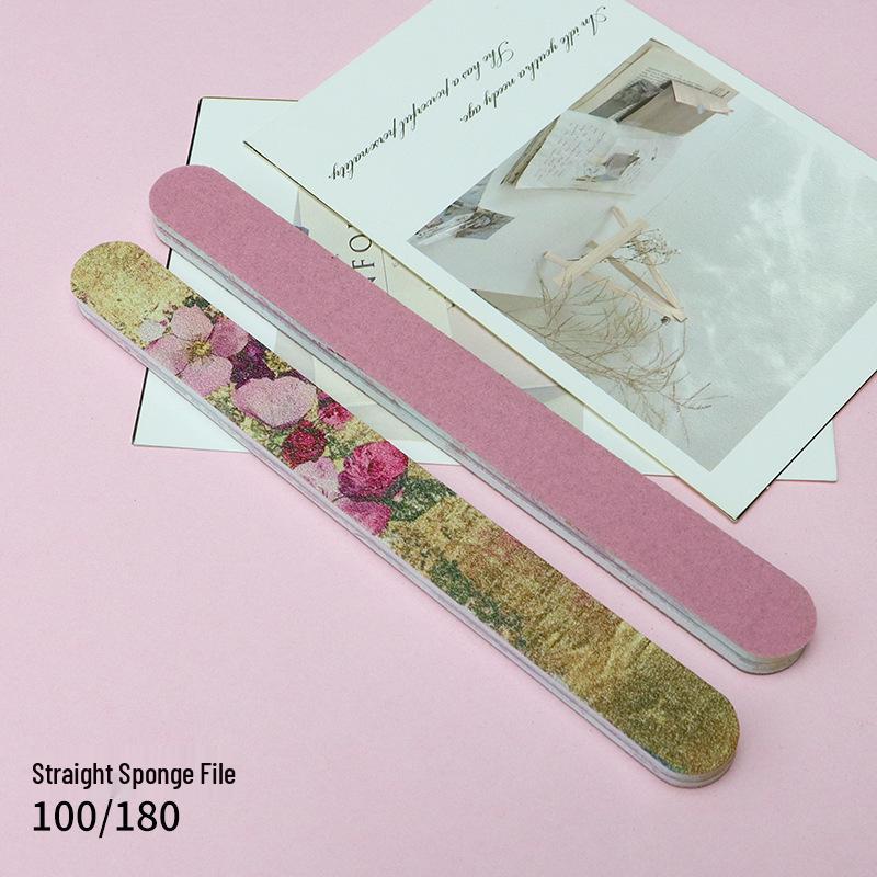 

Изысканный узор Губчатая пилка для ногтей – Износостойкая, Утолщенная полировочная и шлифовальная полоса