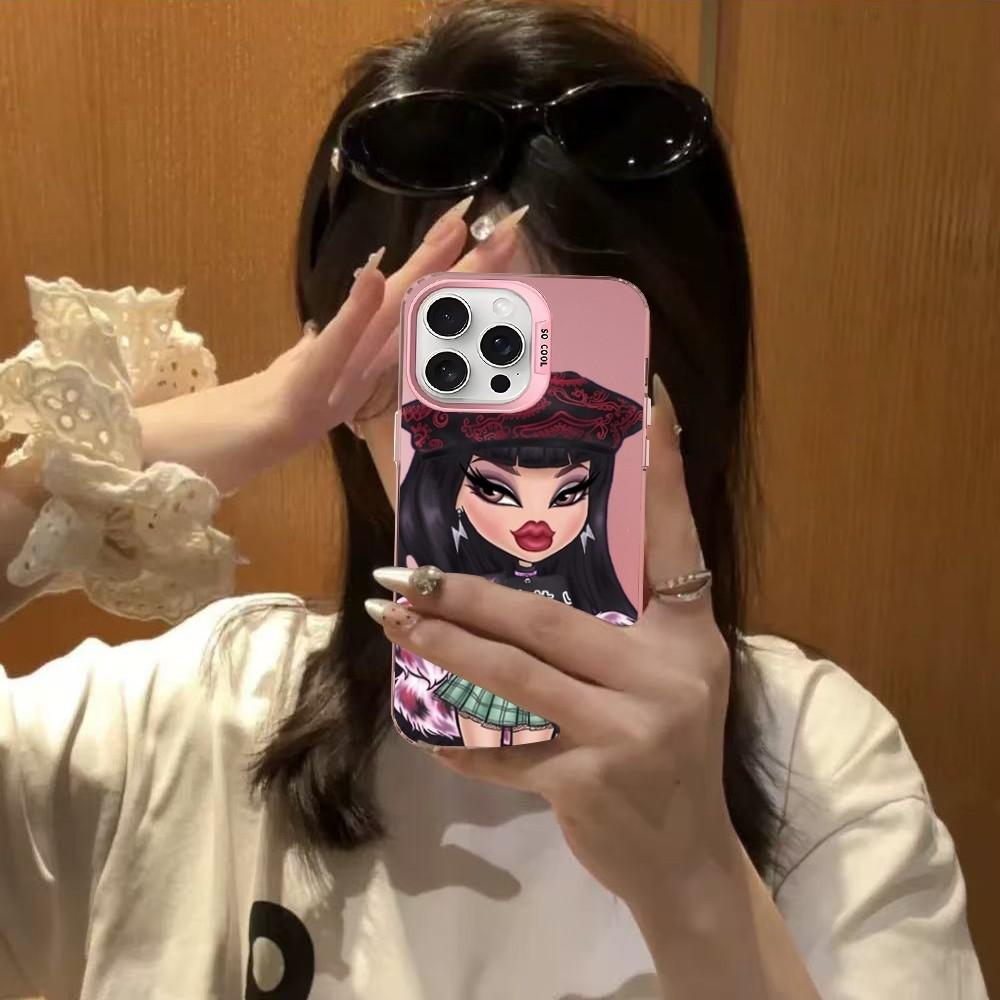 Fashion B-Bratz D-Doll Phone Case For IPhone 16 15 14 13 12 11 Pro Max X XR XSMAX 8 7 Plus Matte Shockproof Back Cover