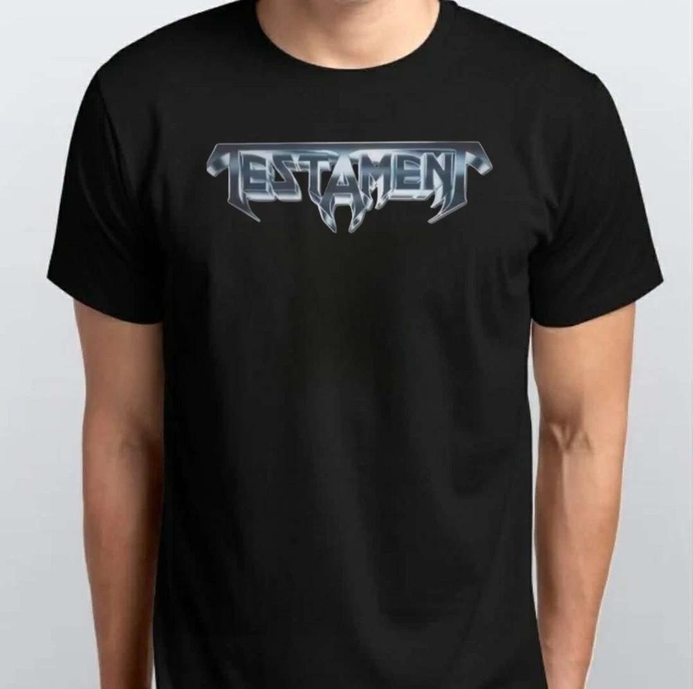 Metal Music Band Rock Testament TSHIRT S M L XL XXL 3 4 XL Black White S