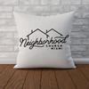 NNeighborhood Pillow Case For Car Sofa Decorative Home Doublesided Print Plush Square Throw Pillow Cushion Cover