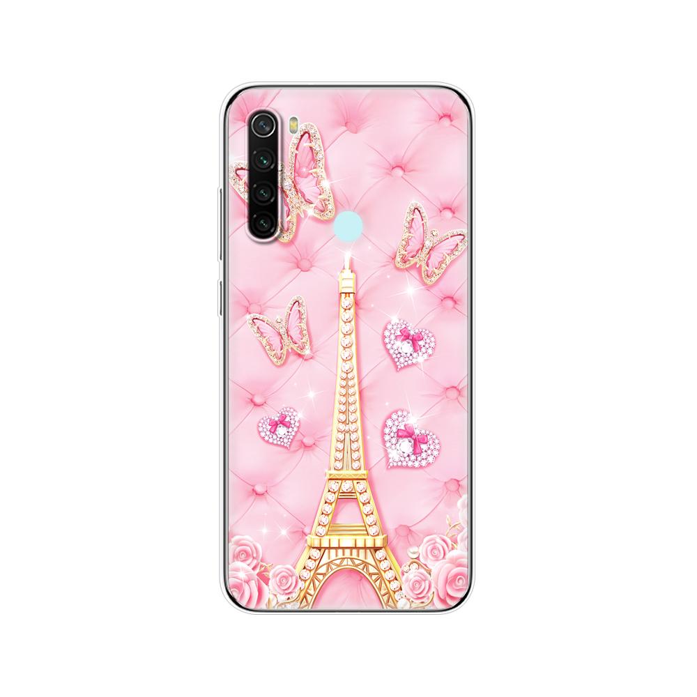 Pre xiaomi Redmi Note 8T Puzdro Silikónové Maľované Mäkké TPU Pre xiaomi Redmi Note 8 pro Puzdro Fundas Coque Redmi NOTE 8 Puzdro nárazník