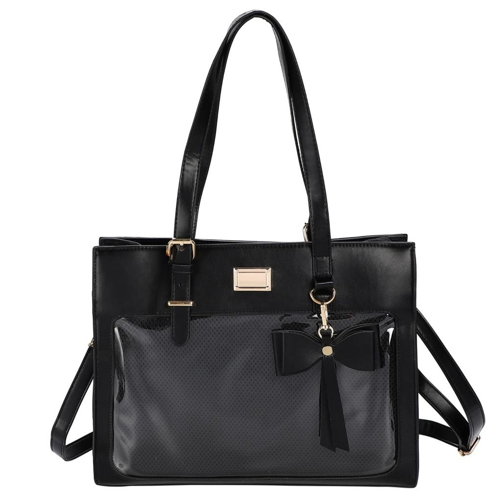 Harujio Ita Bag Tote Bag Shoulder Bag Handbag Cute Ita Bag Luxury Ita Bag Itaba Oshikatsu Goods Plush Bag Ribbon Black White Pink Light Blue Popular