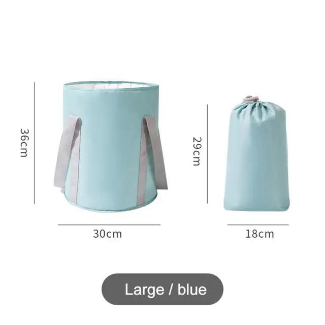 1pc Portable Collapsible Foot Bath Basin with Handles Perfect for Soaking Feet Traveling Camping and Outdoor Activities
