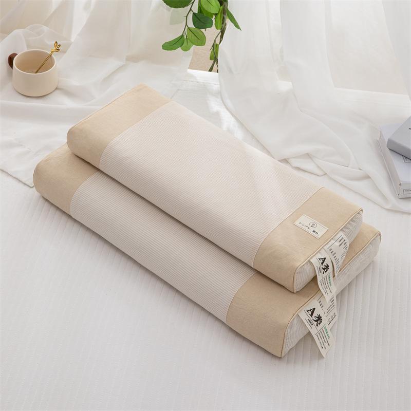 Pair of Buckwheat Pillows for Neck Support and Better Sleep