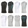 Men's Quick-Dry Basketball Tank Top - Tight-Fitting, Breathable, Elastic Sleeveless Training Vest
