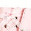 Mini Photo Album Cross Ribbon Photocard Storage Supplies Photo Collecting Book For Travelers Students Parents Photographers
