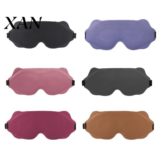 Non-pressing Eye Mask Zero Pressure Sleep Mask, 3D Contoured Cover for Travel, Light Slow Rebound Memory Foam Blocking Blindfold Nap, Cute Cat