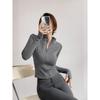 Women's Quick-Dry Yoga Jacket - Long Sleeve, Zipper, UV Protection Fitness Cardigan