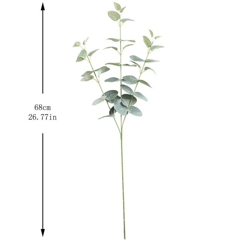 Home Decoration Supplies Simulation Green Plant Money Eucalyptus Leaves Flower Arrangement Home Decorations Wedding Leaves
