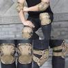 Tactical Knee Pad Elbow CS Military Protector Army Airsoft Outdoor Sport Hunting Kneepad Safety Knee Gear Protective Knees Pads