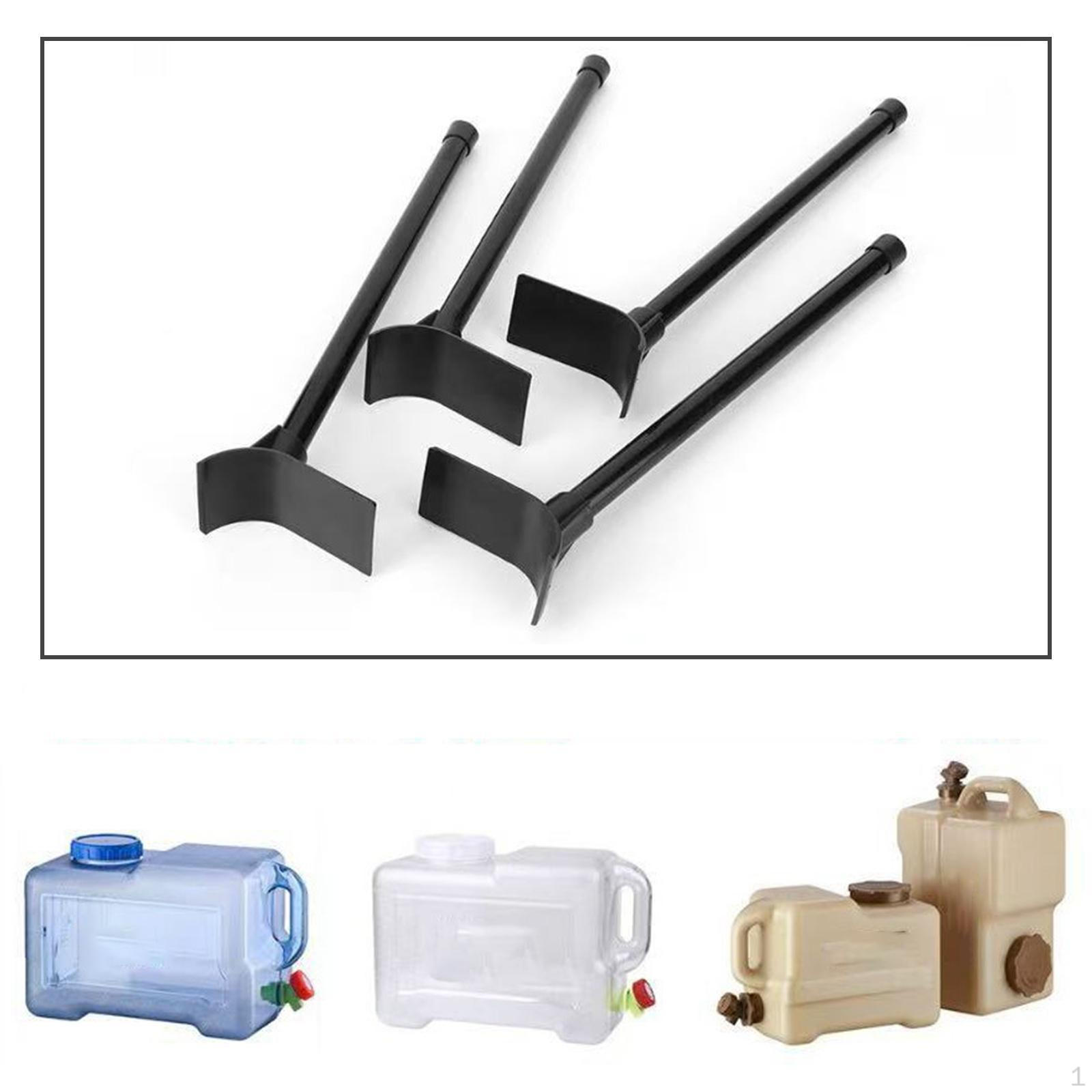 

Camping Water Bucket Stand Container Holder, Stable, Portable Reusable Practical Easy to