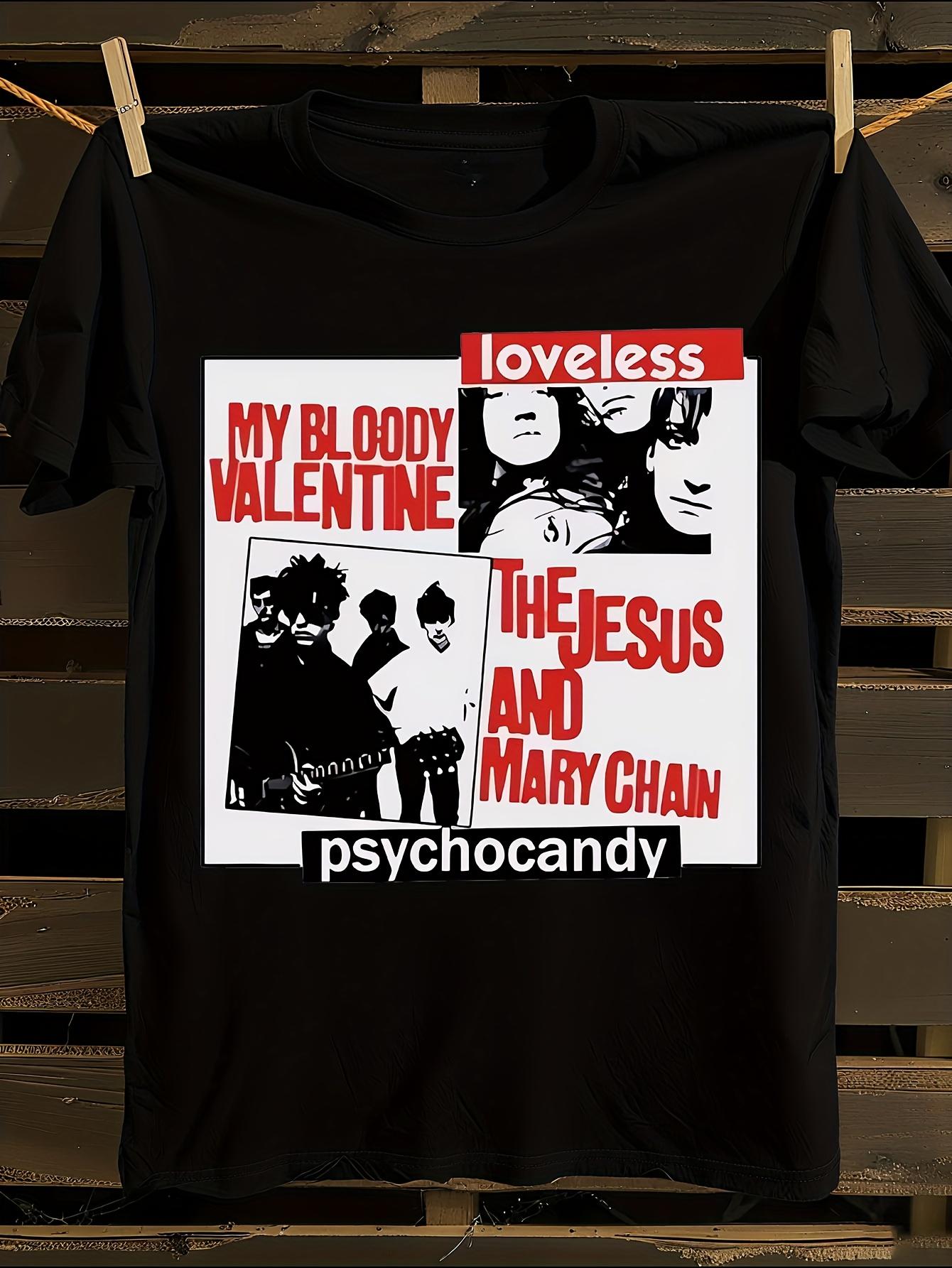 My Bloody Valentine Loveless Mary Chain Graphic Tshirt XXXXL