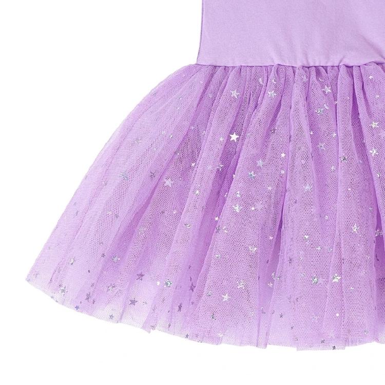 Ballet Performances Wear Leotard Comfortable Girls Dance Dress Glittering Sequins for Childrens Dance Gymnastics