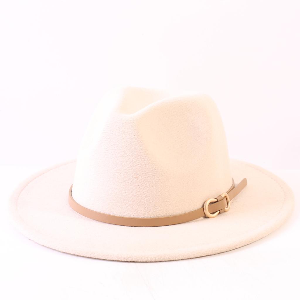 Popular European and American Classic Simple Flat-brimmed Top Hat Men's and Women's Fashionable and Elegant Versatile Jazz Hat Top Hat