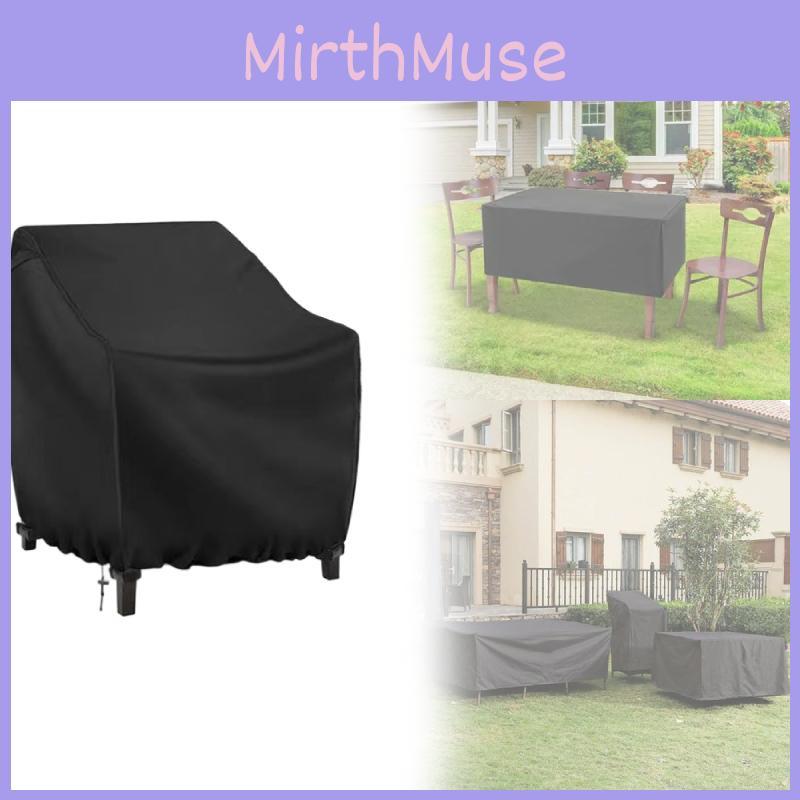 Patio Table And Chairs Cover Outdoor Resistant Polyester Dustproof Sunshade For Garden And Courtyard