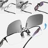 3 Pack Clip On Flip Up Polarized Sunglass Lenses for UV Protection & Sun Glare Reduction