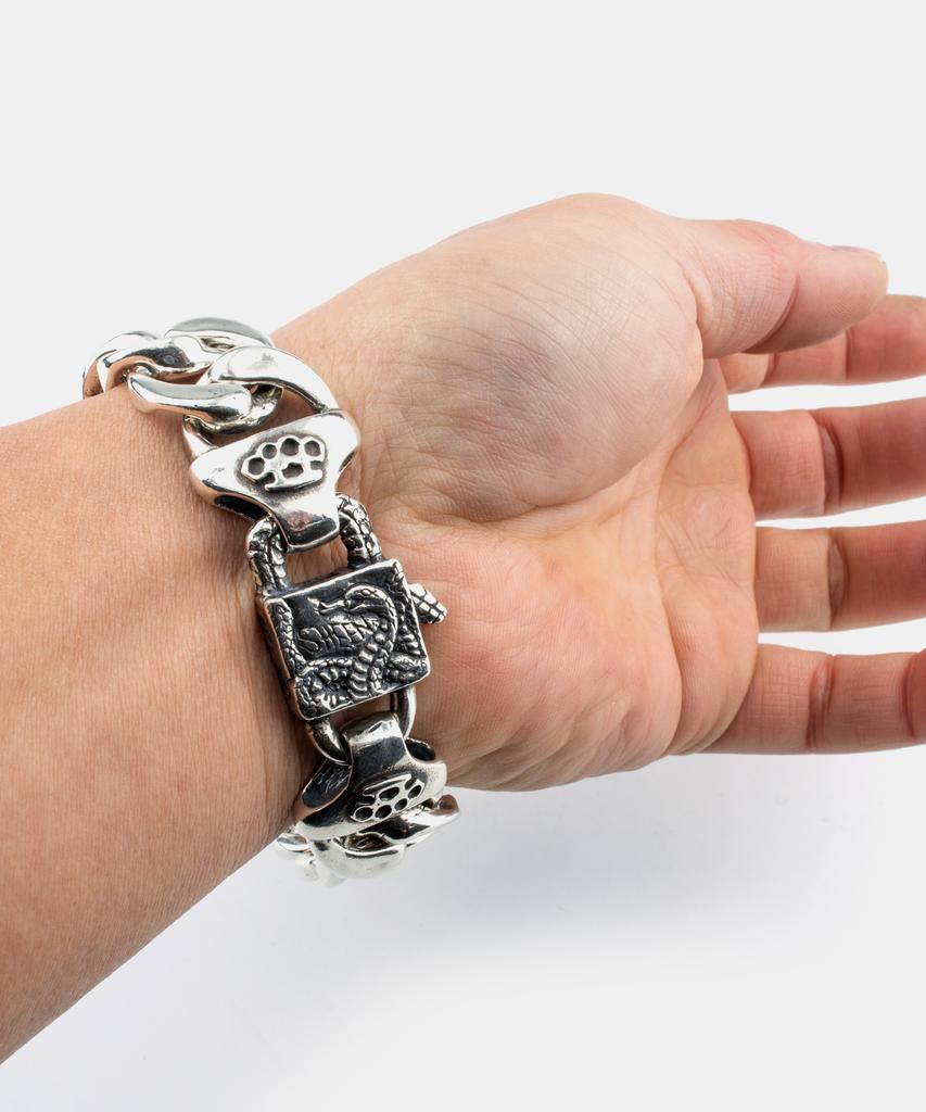 Sheen666 567 Silver Bracelet Reaper Play