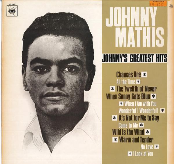 

LP Record JOHNNY MATHIS Johnnys Greatest Hits BPG62569 CBS 1965 UK Pop Used