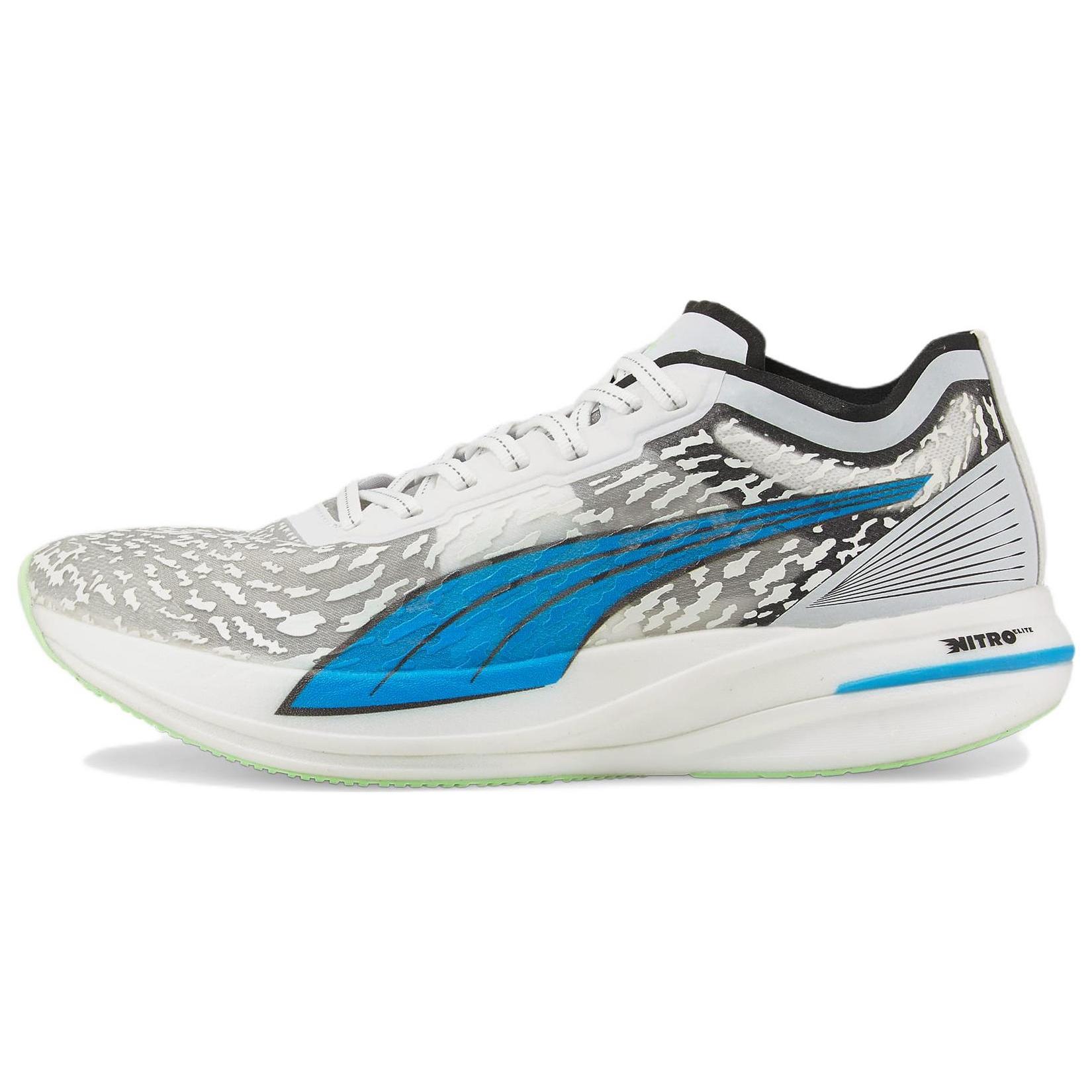 PUMA Deviate Nitro Elite Racer Wildwash Men s 376538-01 EU 46