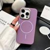 Applicable to Apple 17promax oil injection PC skin feeling mobile phone case iPhone16 magnetic blade lens 15 protective case