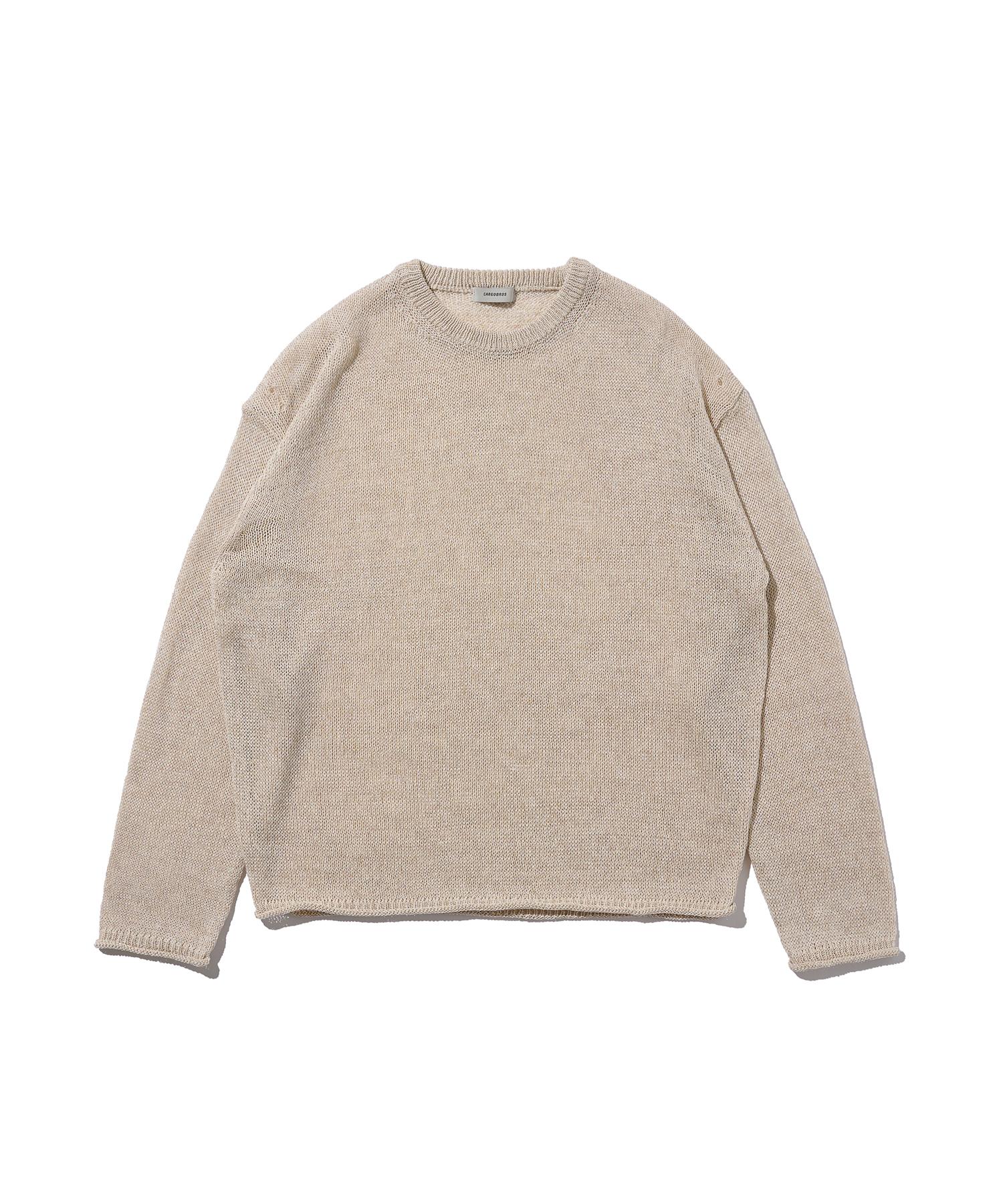 Cargo Bros For Woman Loose Punching Summer Knit (Oatmeal) Free