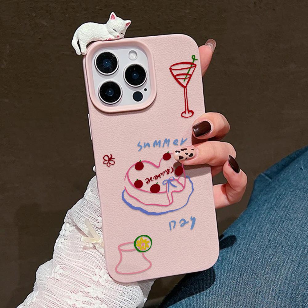 Painted Phone Case for iPhone 11 12 13 14 15 16 iPhone 11 12 13 14 15 16 Pro 12 13 14 15 16 Pro Max