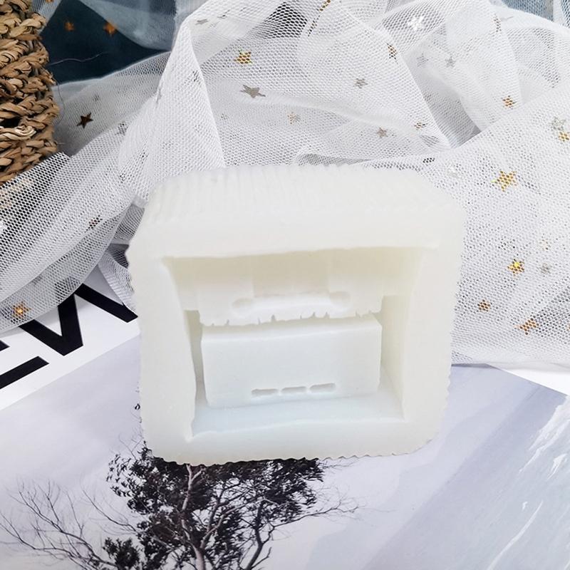 Silicone Chocolate Mold Soft Cake Baking Gadgets Musical Notes Piano Guitar Fondant Candy Molds Silicone Baking Moulds