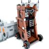Small Particle Building Block Medieval Weapon Siege Tower Ladder Car Ancient War Weapon Scene Ornament