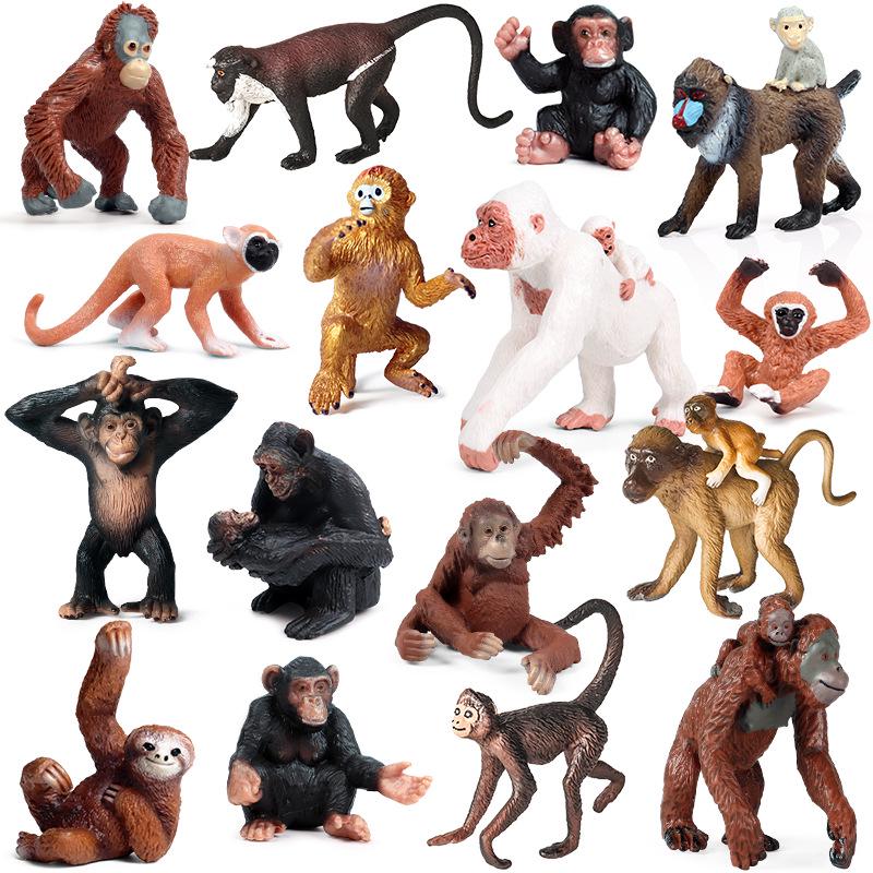 Cross-Border Animal Model: Children's Cognitive Gorilla and Monkey Ornaments