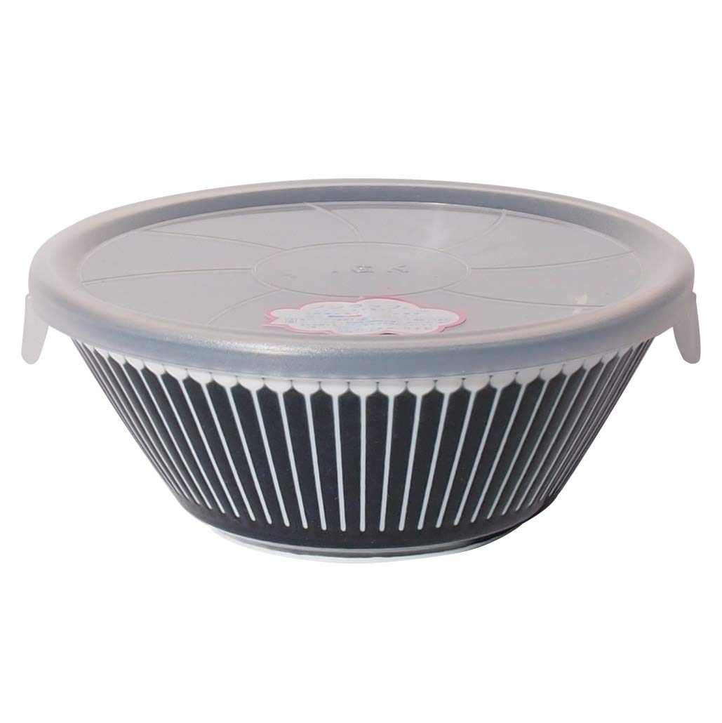 

Minoru Pottery Mino Ware Albee 130-Pack Bowls, Navy, with Lids