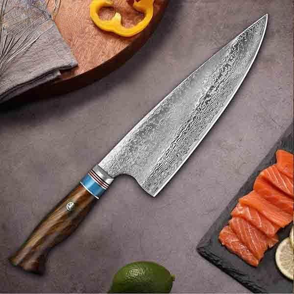 Butcher Knives Chef Knife VG10 Damascus Steel Kitchen Chef Knives Utility Cooking Tools
