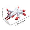 Five Tailed 3D Printed Animal Model Joints Movable Movable Five Tailed Animal Figure  Gift Idea