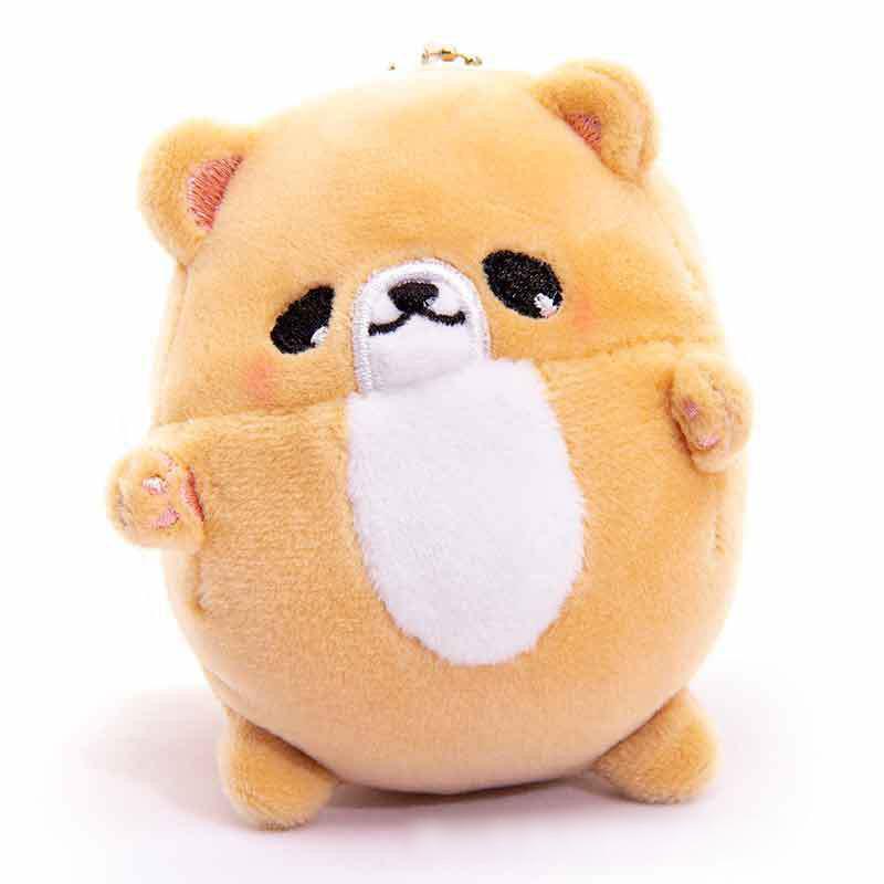 Cute Shiba Inu Stuffed Animal Keychain With Pp Cotton Filling For Kids Gift