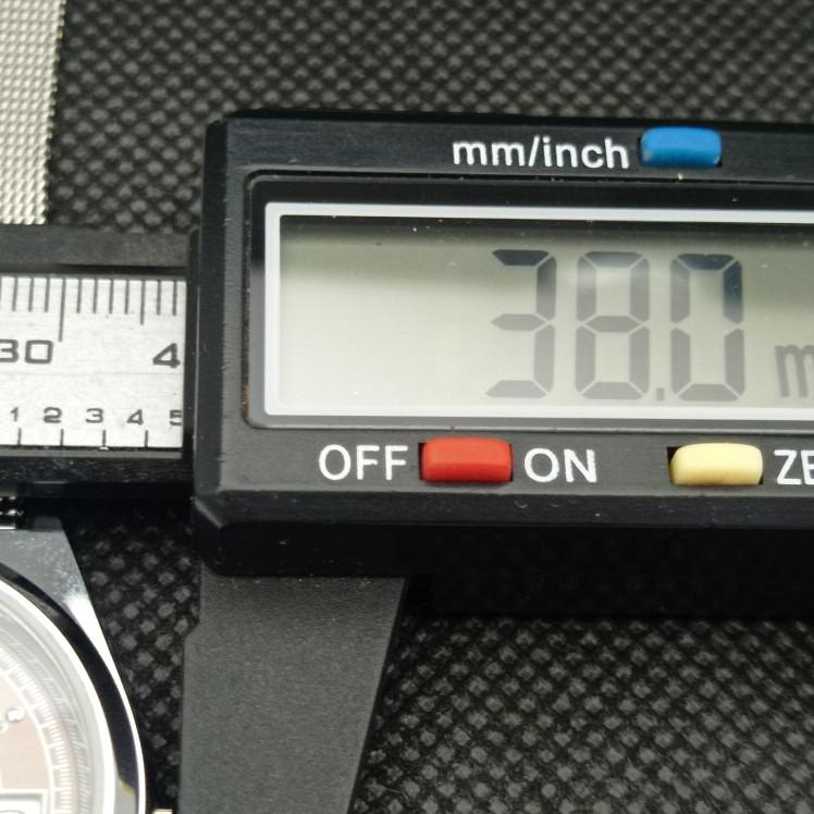 REFURBISHED VINTAGE SEIKO 5 AUTO 6309A JAPAN MENS D/D BROWN WATCH 593c-a314867-2