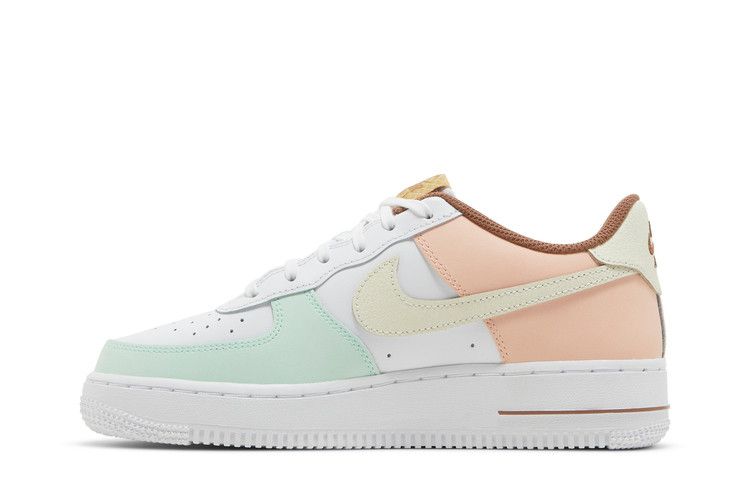 Kids' Sneakers Nike Air Force 1 Low LV8 Ice Cream (GS) White/Coconut Milk/Mint Foam