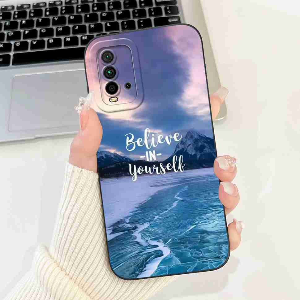 For Xiaomi Redmi 9T 6.53" Case Cute Colorful Butterfly Love Soft Silicone TPU Cover For Redmi 9T Redmi 9 Power Phone Shell Bags