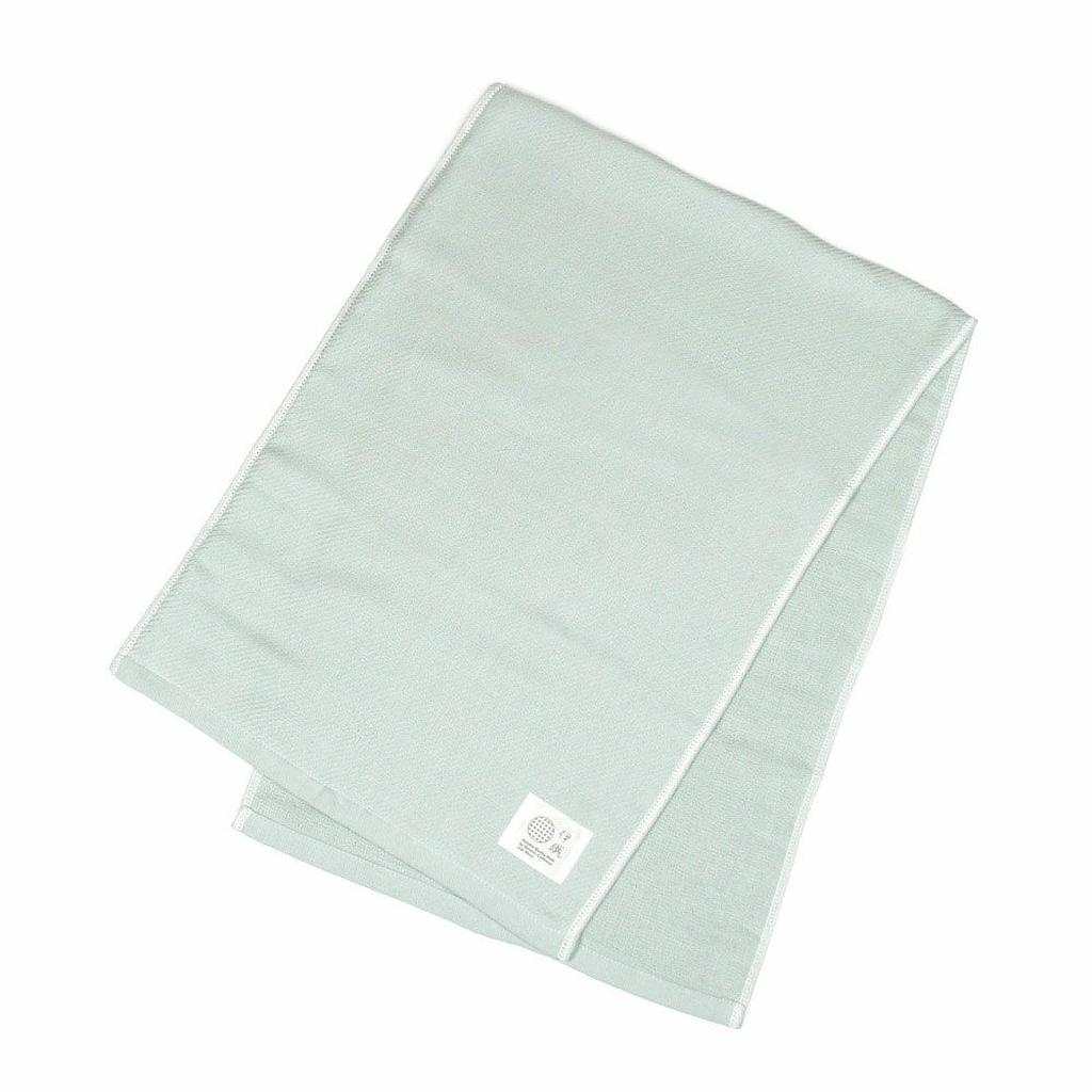 Iori Imabari Momo Face Made in Highly Absorbent Towel, 4-Layer Gauze, Japan, (Blue)