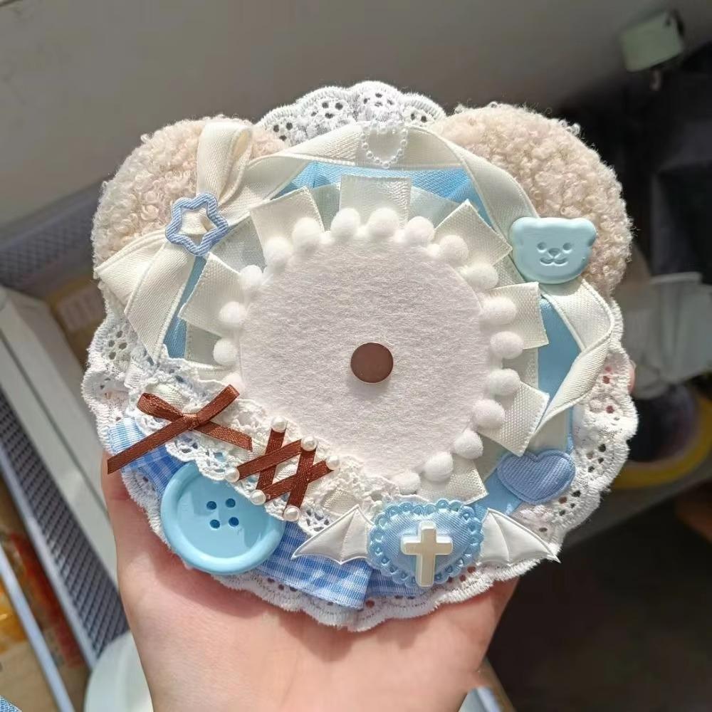 

Ornament Accessories Badge Decoration Tray 5.8cm Ita-bag Decor Cute Badge Displaying синий