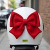 Cute Helmet Bow Fashionable Cloth EyeCatching Vehicle Accessory for Women, Girls,