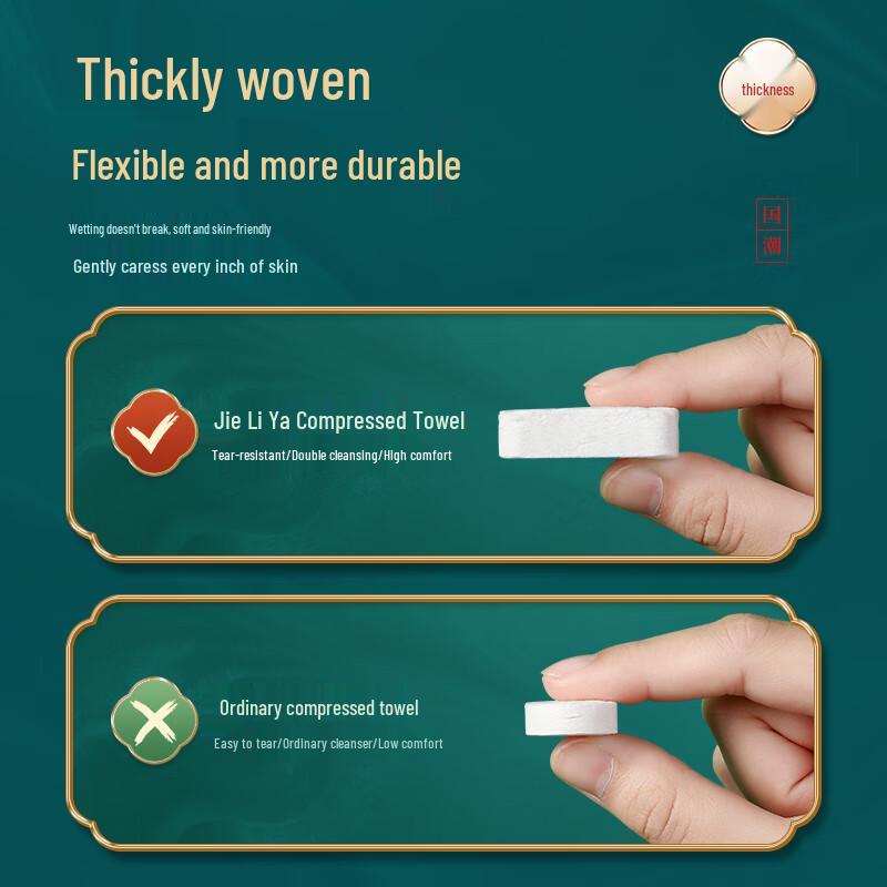 Grace Compressed Disposable Travel Face Towels