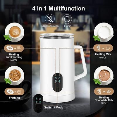 Mousseur à lait automatique Chauffage du lait Mousseur domestique Cafetière automatique Batteur à lait électrique domestique