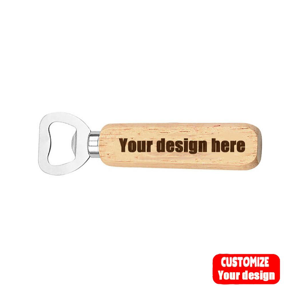 

Ваш дизайн здесь Персонализированные гравированные деревянные открывалки для бутылок Сувениры для свадебной вечеринки Индивидуальная открывашка для пива Свадебные подарки