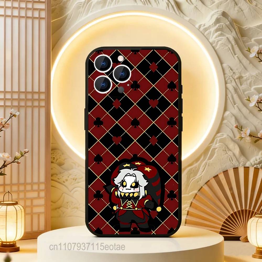 F-Freak P-Pierrots Circus Black Soft Case For iPhone 17 13 14 15 11 16 12 Pro Max Pro Max Plus E Air Mini Phone Cover Shell