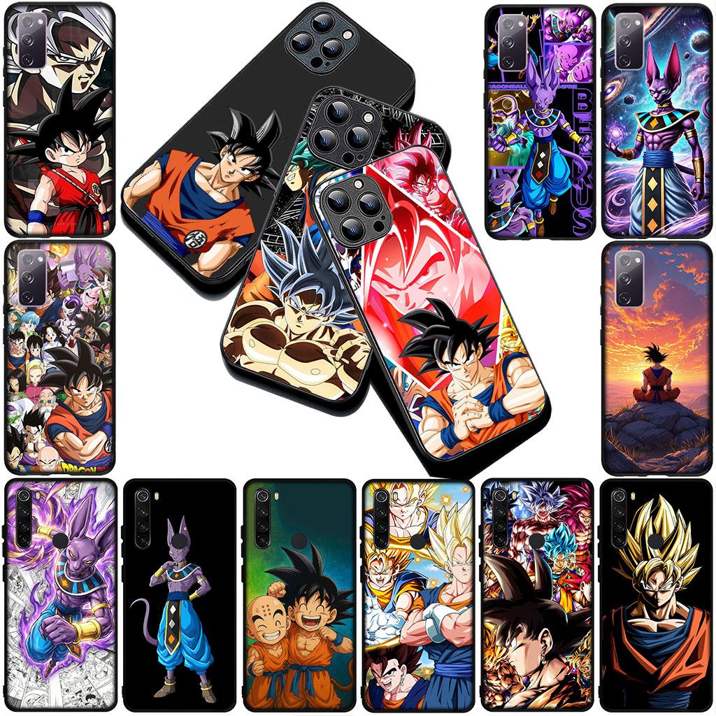 Cover per Telefono per Samsung Galaxy S22 S21 S20 FE Ultra Plus A07 A17 A15 A16 A25 A57 A37 Custodia Beerus Dragon Ball Goku Dragon Ball