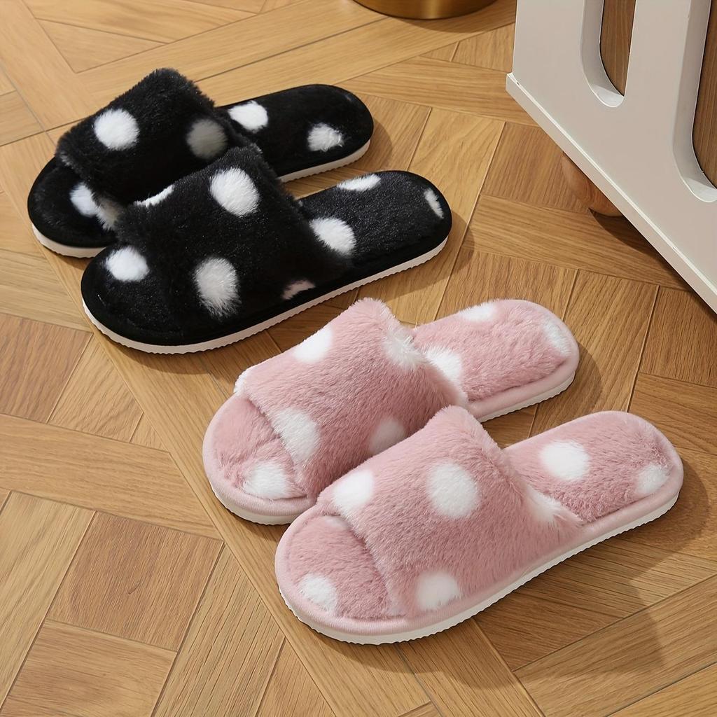 Cozy Winter Slippers for Women Soft Anti-Slip Indoor Slippers Warm Slippers