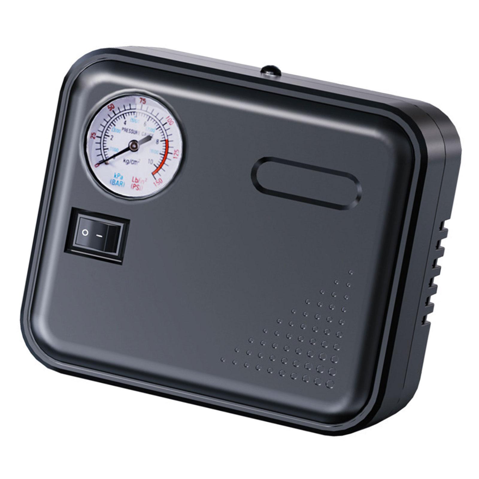 

Tire Inflator Portable Air Compressor Air Pumps with 300cm Cord Flashlight Pressure Gauge Universal Tire Inflator 1