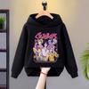 2025 Kpop Witch-hunting Team-themed Hoodie with Cute and Magical Element Prints, Soft and Skin-friendly Trendy Children's Top
